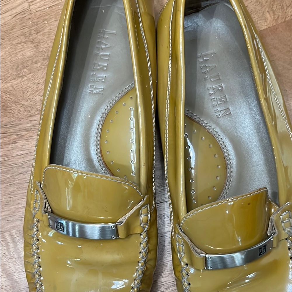 Lauren Ralph Lauren Women's Mustard Loafers